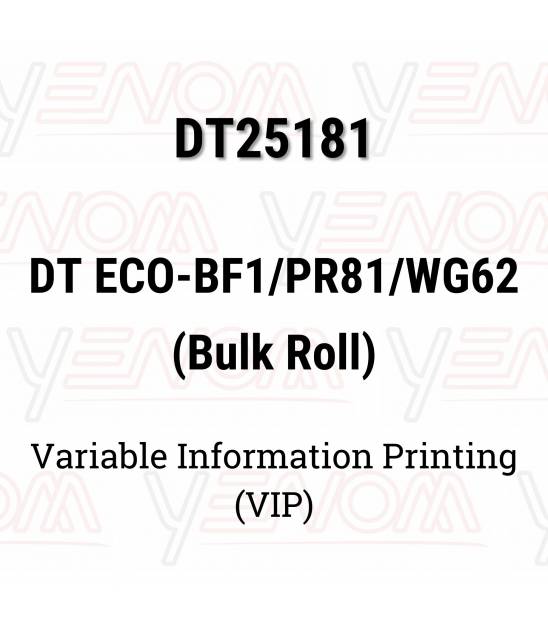 Variable Information Printing (VIP) Labels
